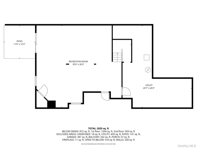 a picture of a floor plan
