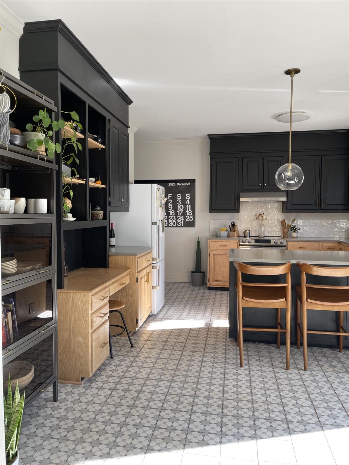 4101 Coleman Drive Charlotte, NC 28215 - Photo 18 of 34 a kitchen with a refrigerator and a stove