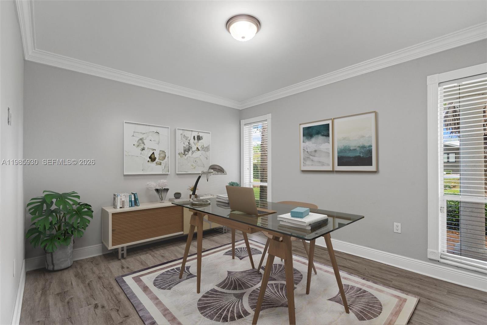 13276 Southwest 58th Court Pinecrest, FL 33156 - Photo 28 of 67 a workspace with furniture and window