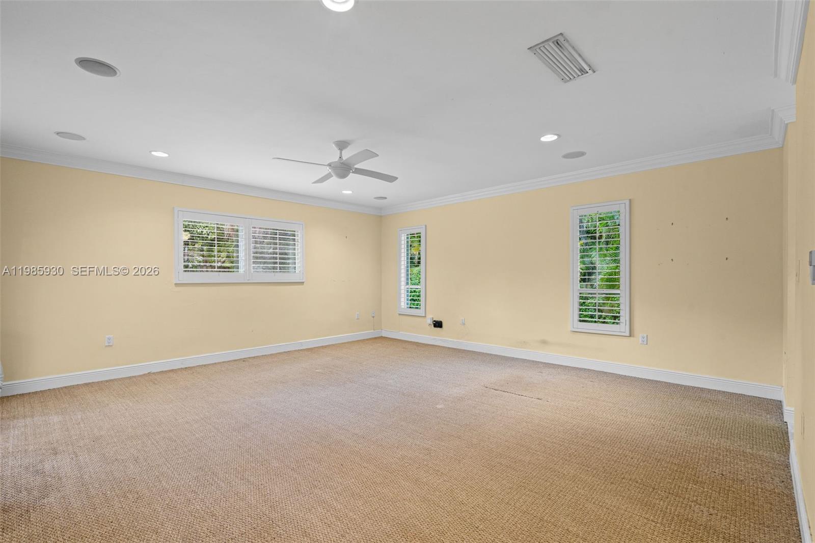 13276 Southwest 58th Court Pinecrest, FL 33156 - Photo 39 of 67 a view of an empty room with a window