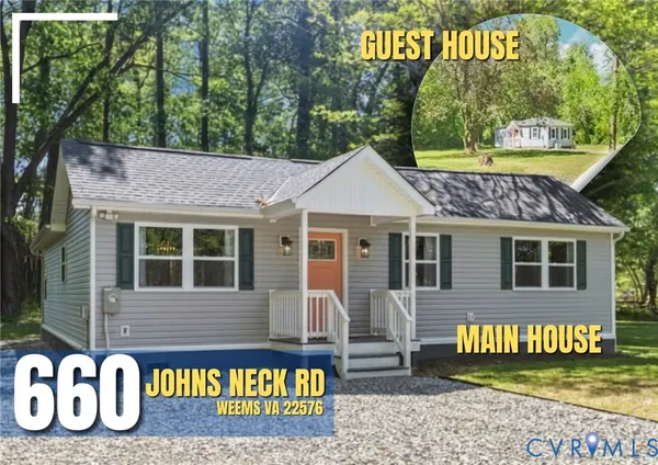 $414,000 | 660 Johns Neck Road, Weems, VA 22576