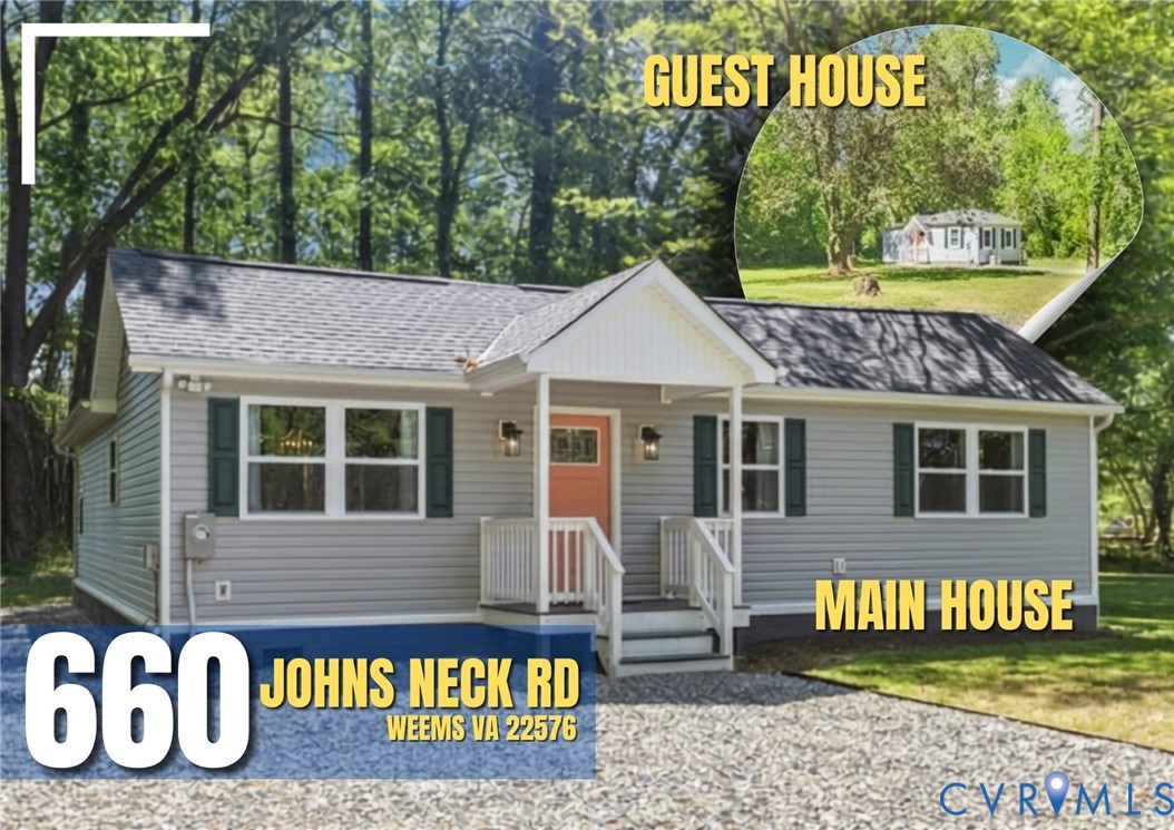 660 Johns Neck Road Weems, VA 22576 - Photo 1 of 67 Two homes on the property!
