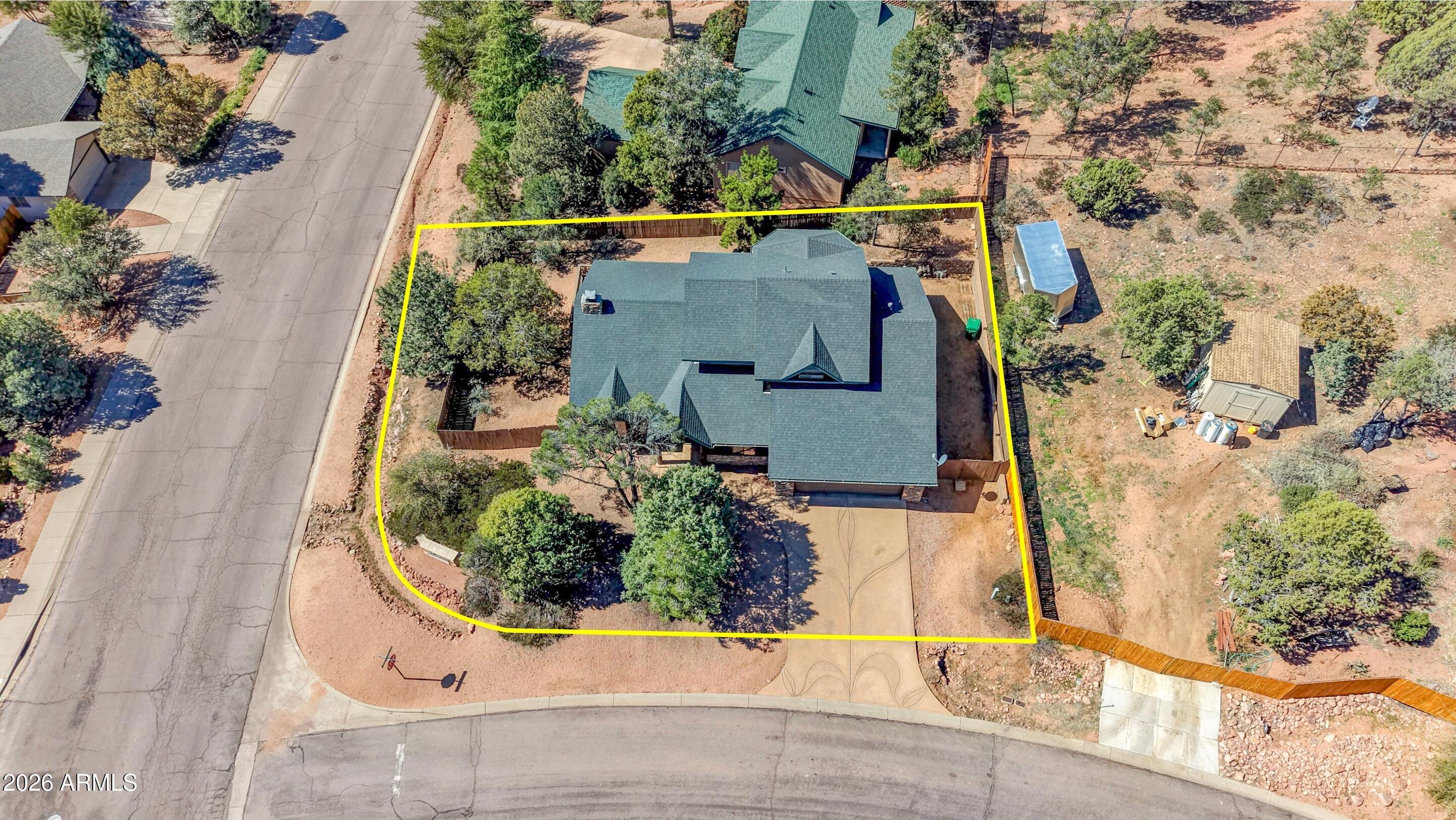 818 West St Moritz Drive Payson, AZ 85541 - Photo 50 of 50 mls-Property LIne