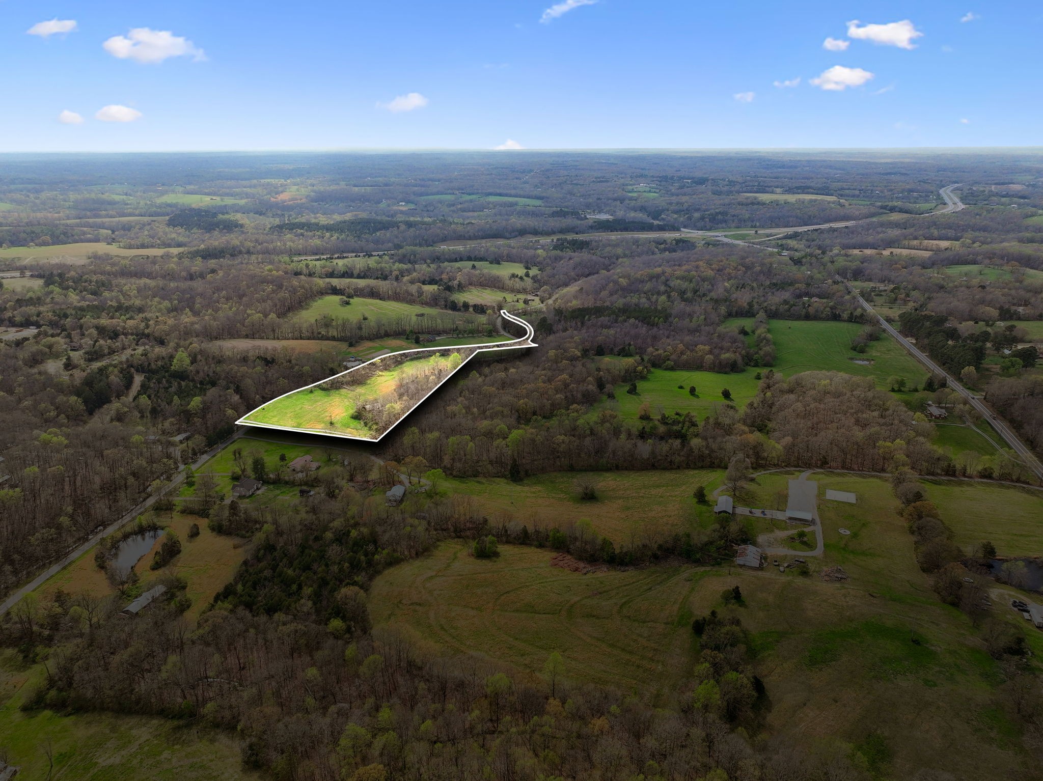 0 Liberty Road Fairview, TN 37062 - Photo 20 of 20 an aerial view of a house with a yard