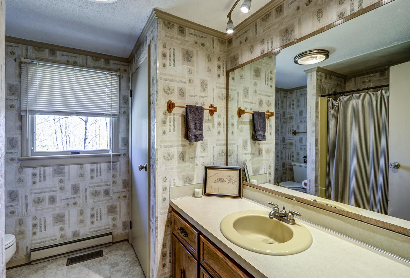 1306 Gills Road Bedford, VA 24523 - Photo 27 of 65 a bathroom with a sink double vanity and shower