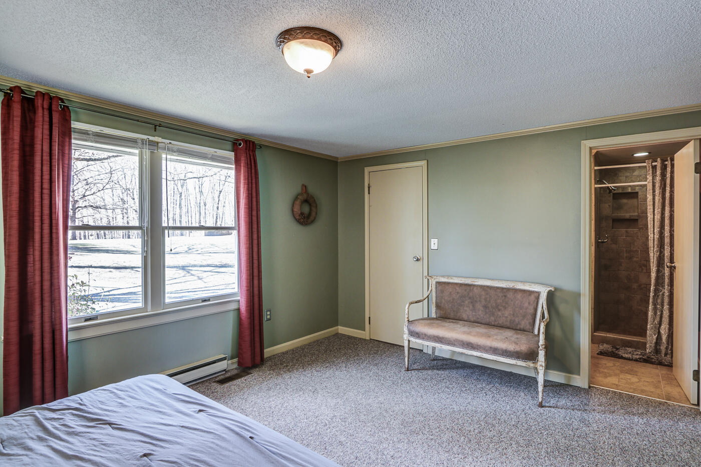 1306 Gills Road Bedford, VA 24523 - Photo 32 of 65 a bedroom with a bed and a window
