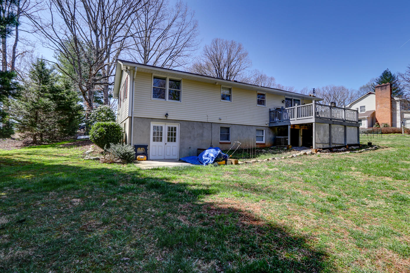 1306 Gills Road Bedford, VA 24523 - Photo 64 of 65 a view of a house with a back yard