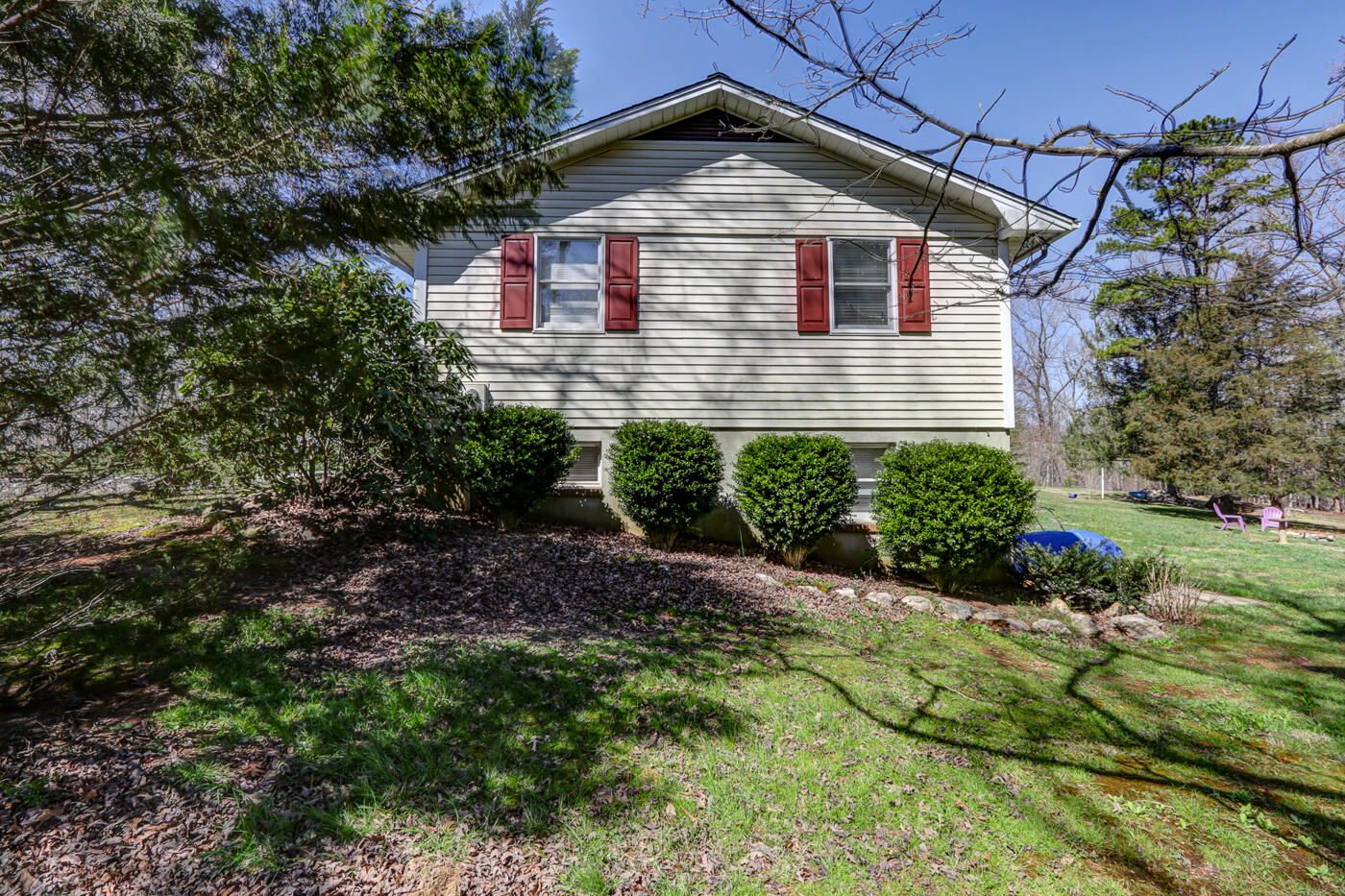 1306 Gills Road Bedford, VA 24523 - Photo 65 of 65 a front view of a house with a yard