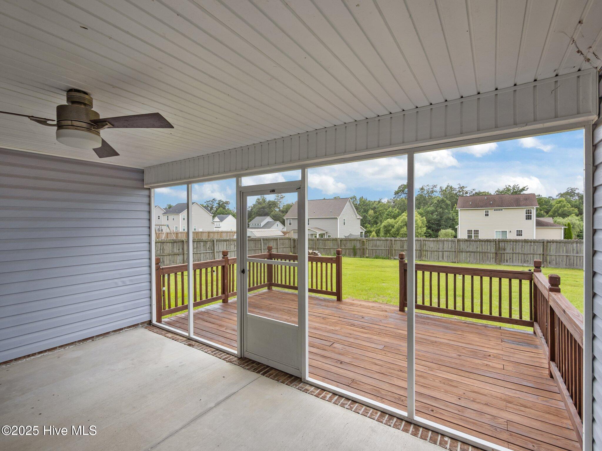 308 Springcreek Court Hubert, NC 28539 - Photo 35 of 50 Rear Screened Porch
