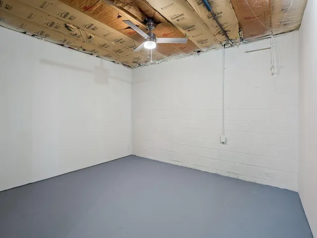 a view of a livingroom with wooden floor