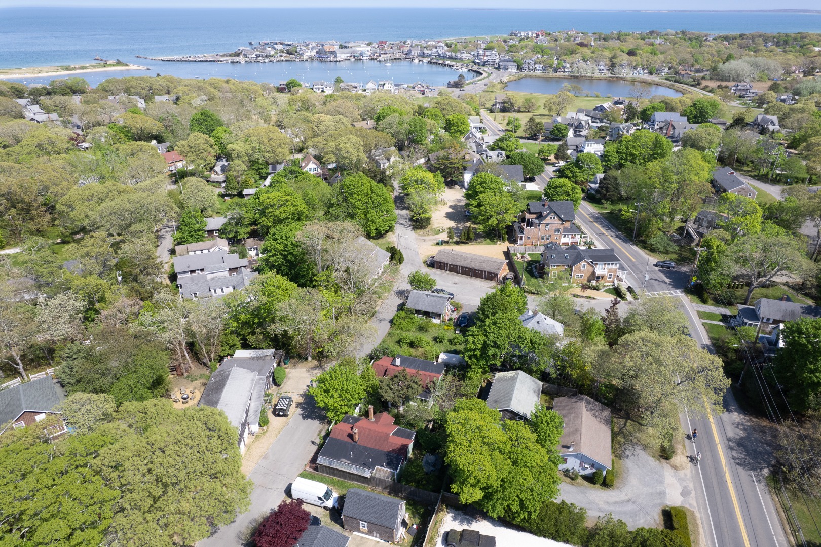 12 Maple Avenue Oak Bluffs, MA 02557 - Photo 55 of 55 an aerial view of multiple house