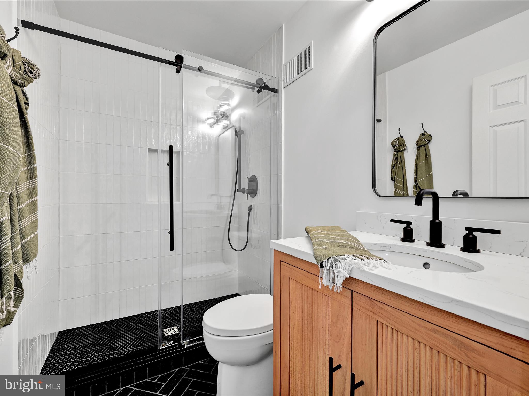 4018 Hillview Road Temple, PA 19560 - Photo 34 of 52 a bathroom with a sink toilet and shower