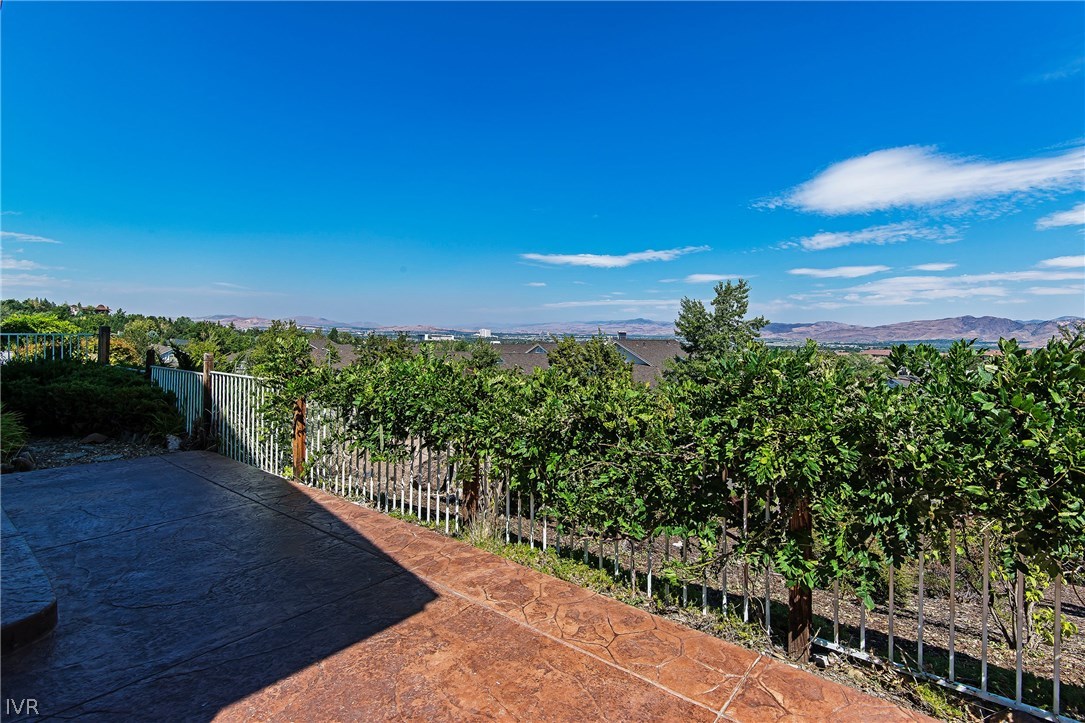 6182 Squires Lane Reno, NV 89519 - Photo 12 of 17 a view of a yard with wooden fence