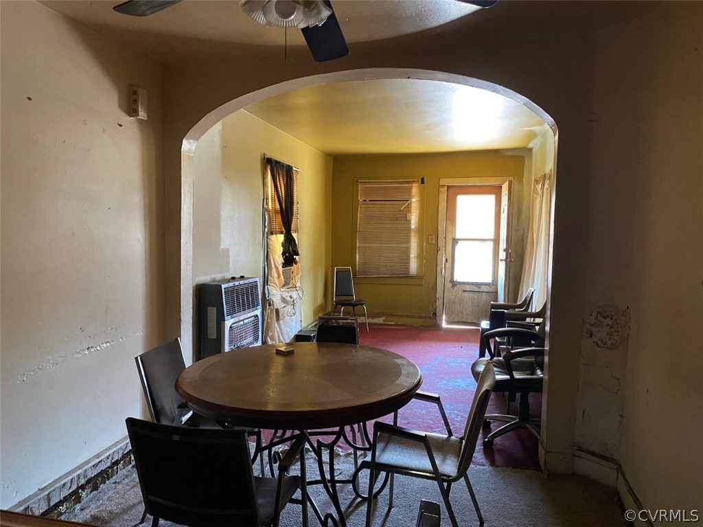 123 Mars Street Petersburg, VA 23803 - Photo 3 of 6 a view of a dining room with furniture and wooden floor
