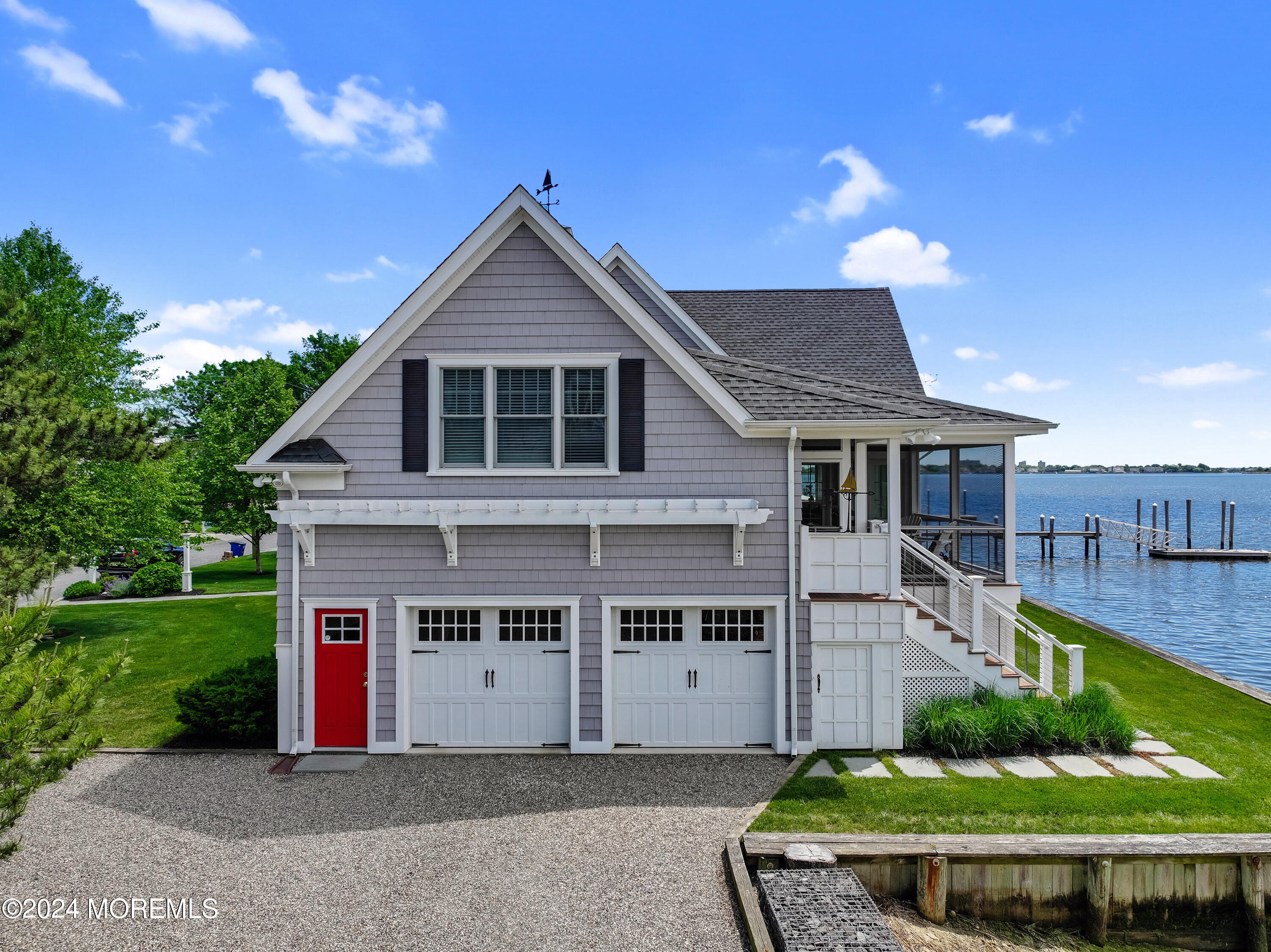 680 Little Silver Point Road Little Silver, NJ 07739 - Photo 6 of 34 a front view of a house with a yard
