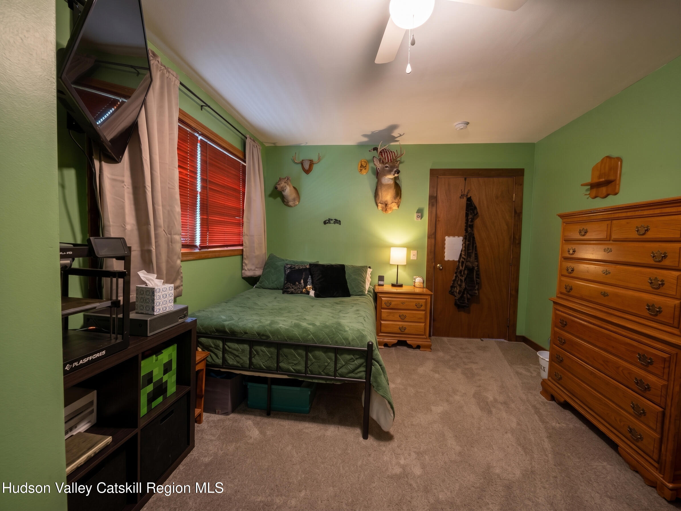 736 Plattekill Road Freehold, NY 12431 - Photo 39 of 47 a bedroom with a bed and a closet