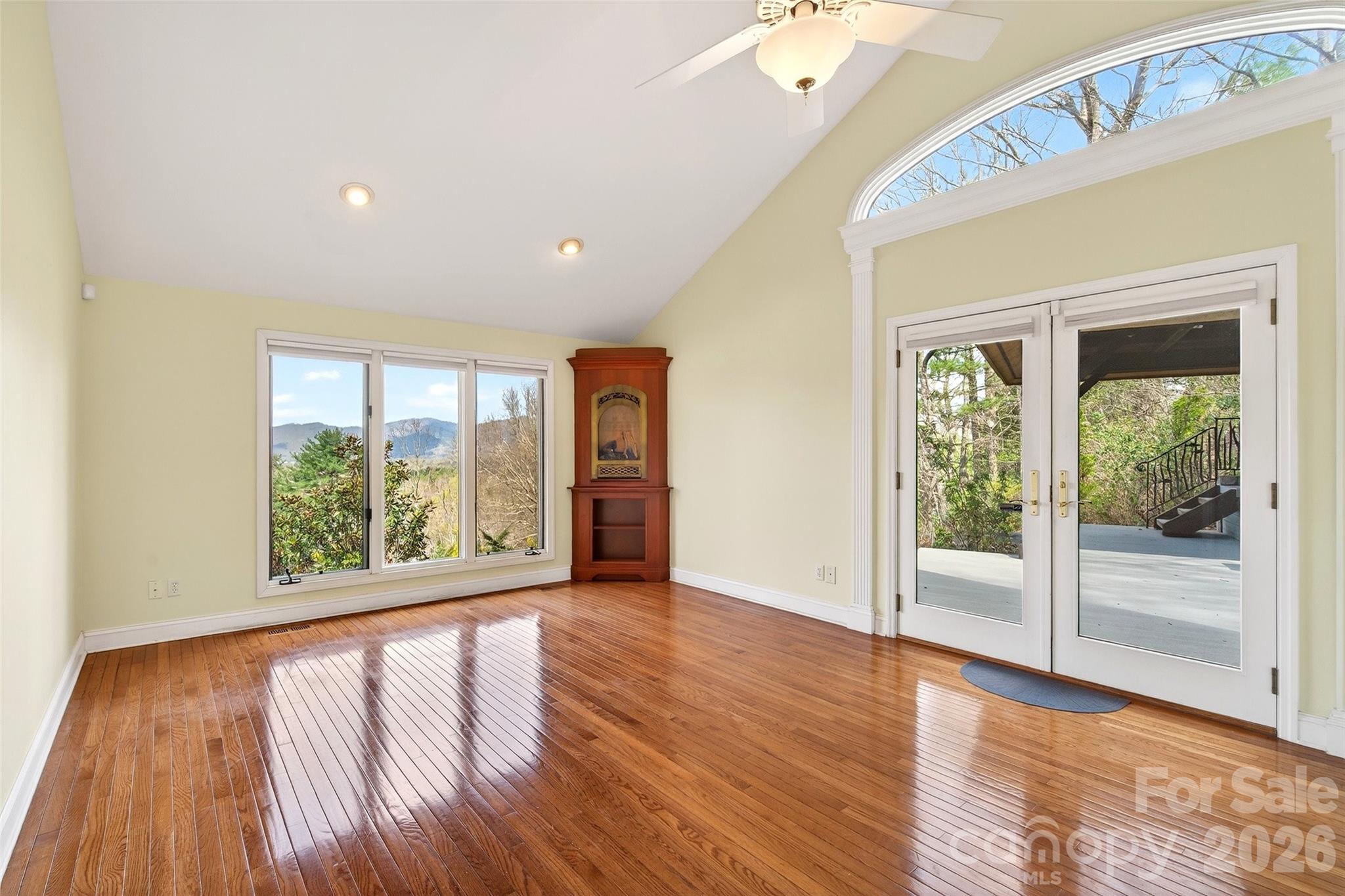 3 Tree Top Place Black Mountain, NC 28711 - Photo 27 of 43 wooden floor in an empty room with a window