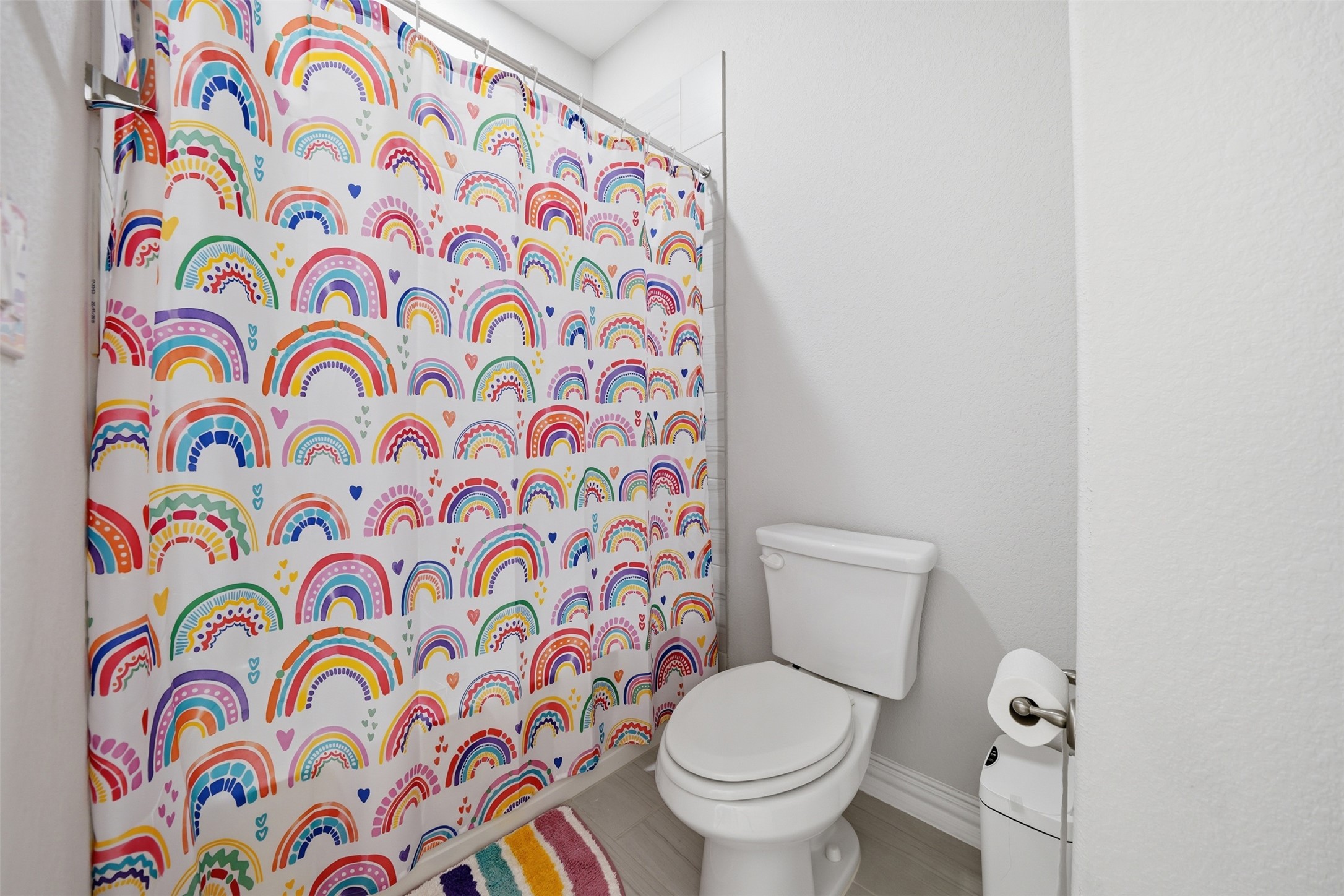 4301 Logan Ridge Drive Cedar Park, TX 78613 - Photo 31 of 38 Bathroom with a shower with shower curtain