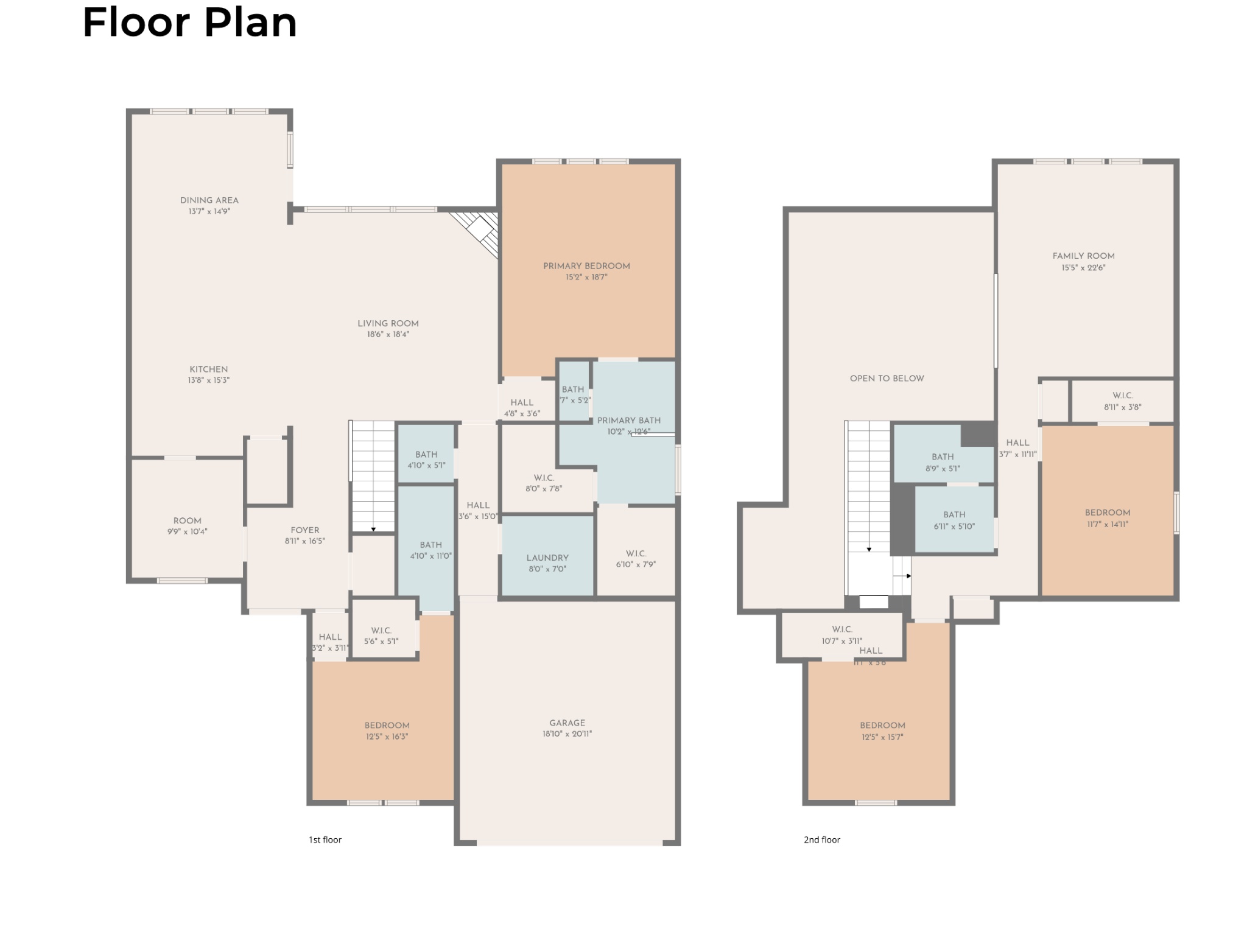 4301 Logan Ridge Drive Cedar Park, TX 78613 - Photo 38 of 38 View of home floor plan