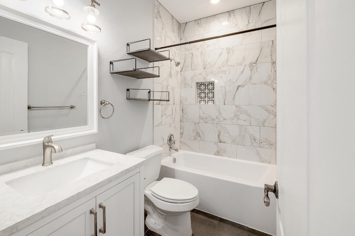 1900 Alamo Bound Leander, TX 78641 - Photo 34 of 38 a bathroom with a sink toilet and shower