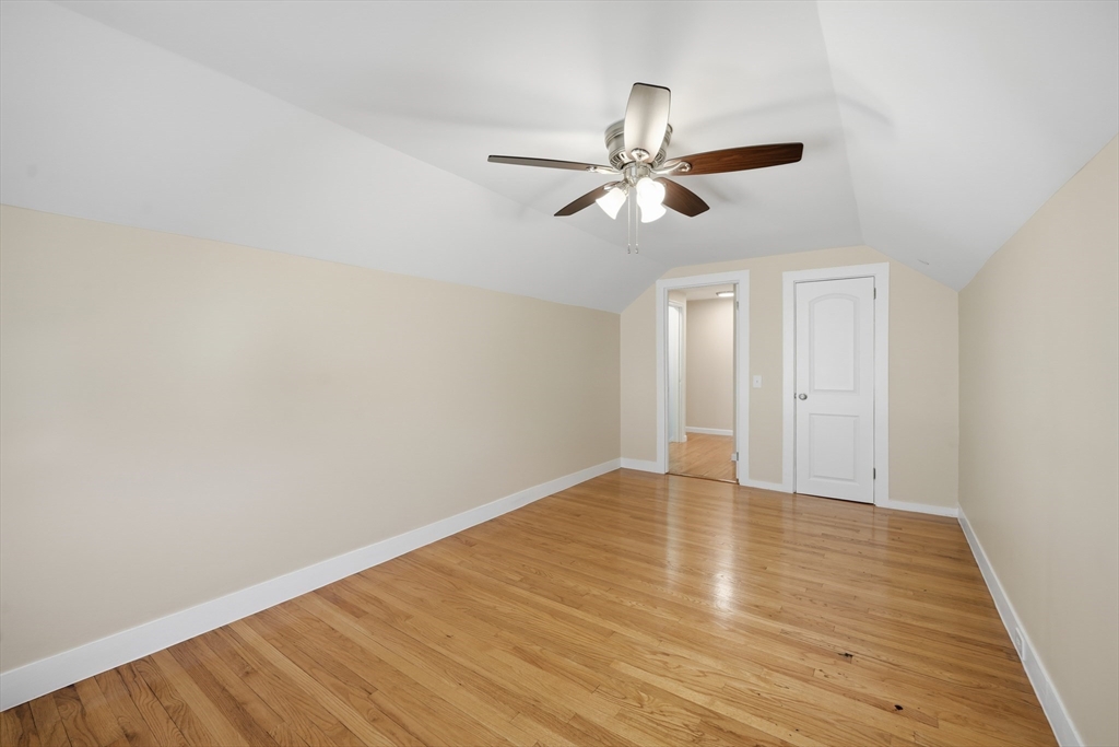 88 Verdugo Street West Springfield, MA 01089 - Photo 30 of 42 a view of empty room with wooden floor and ceiling fan