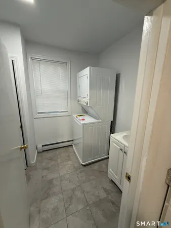 a view of a storage in a room