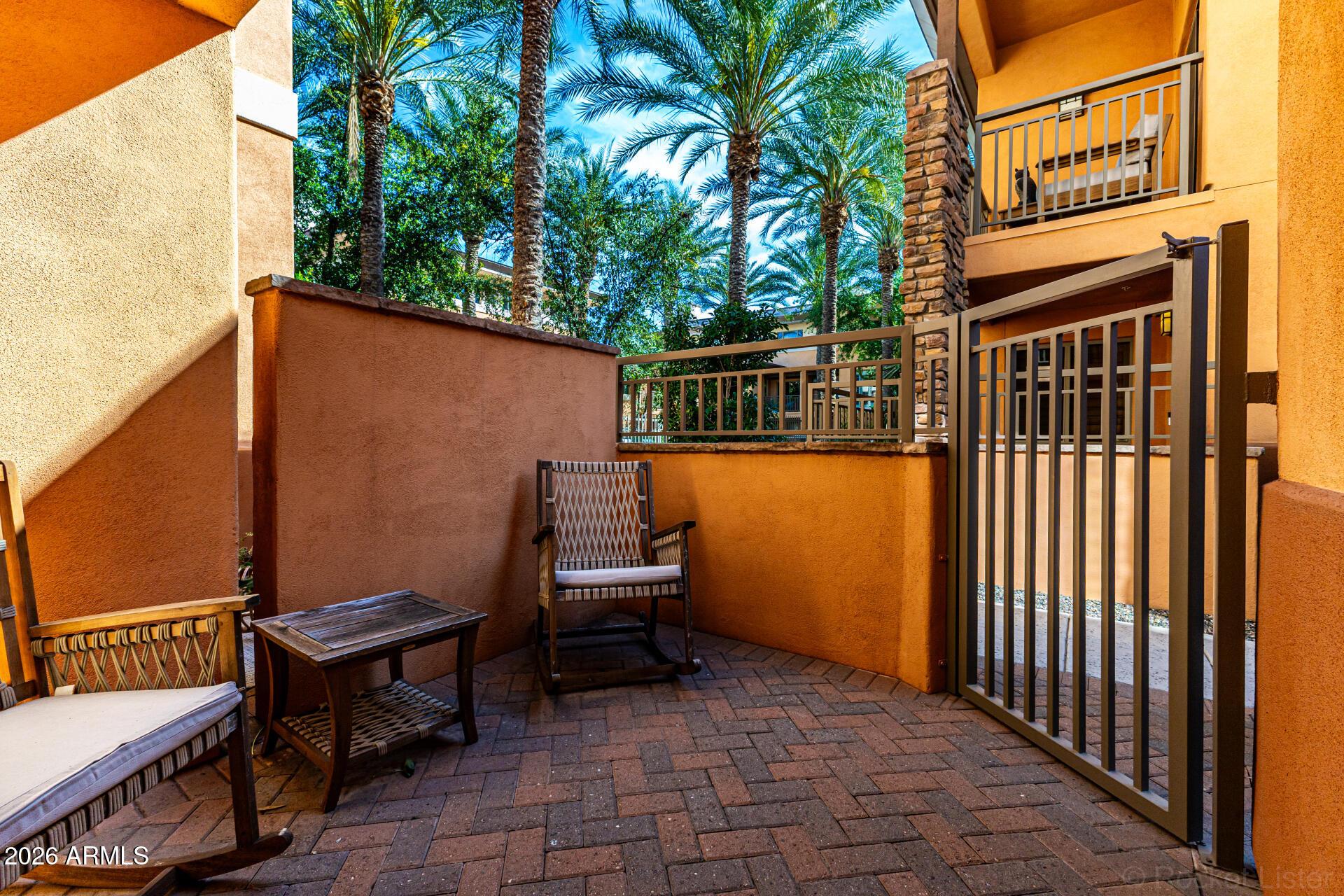 6940 East Cochise Road, Unit 1043 Paradise Valley, AZ 85253 - Photo 30 of 35 a view of a chairs on the roof deck