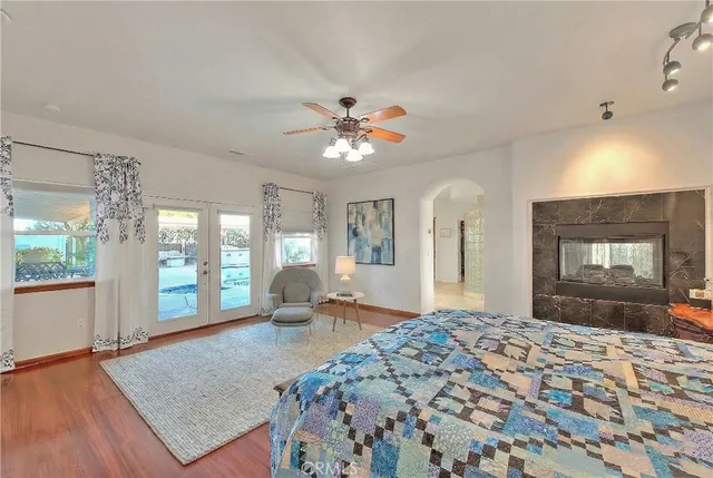 a kitchen with cabinets and white appliances