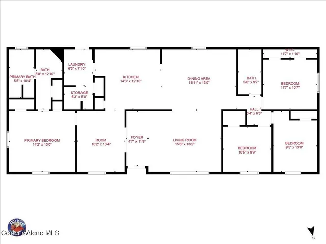 $159,900 | 10600 North Benoit Street, Hayden, ID 83835