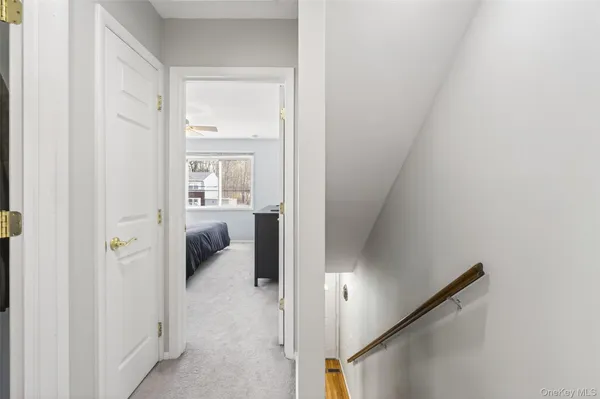 a view of a bedroom with utility room