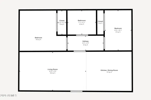 $950 | 535 North Gold Drive, Unit 6, Apache Junction, AZ 85120