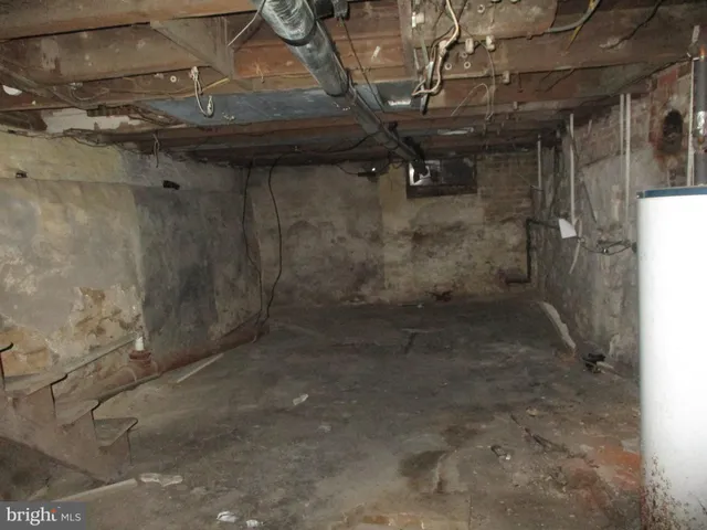 a view of a wooden door