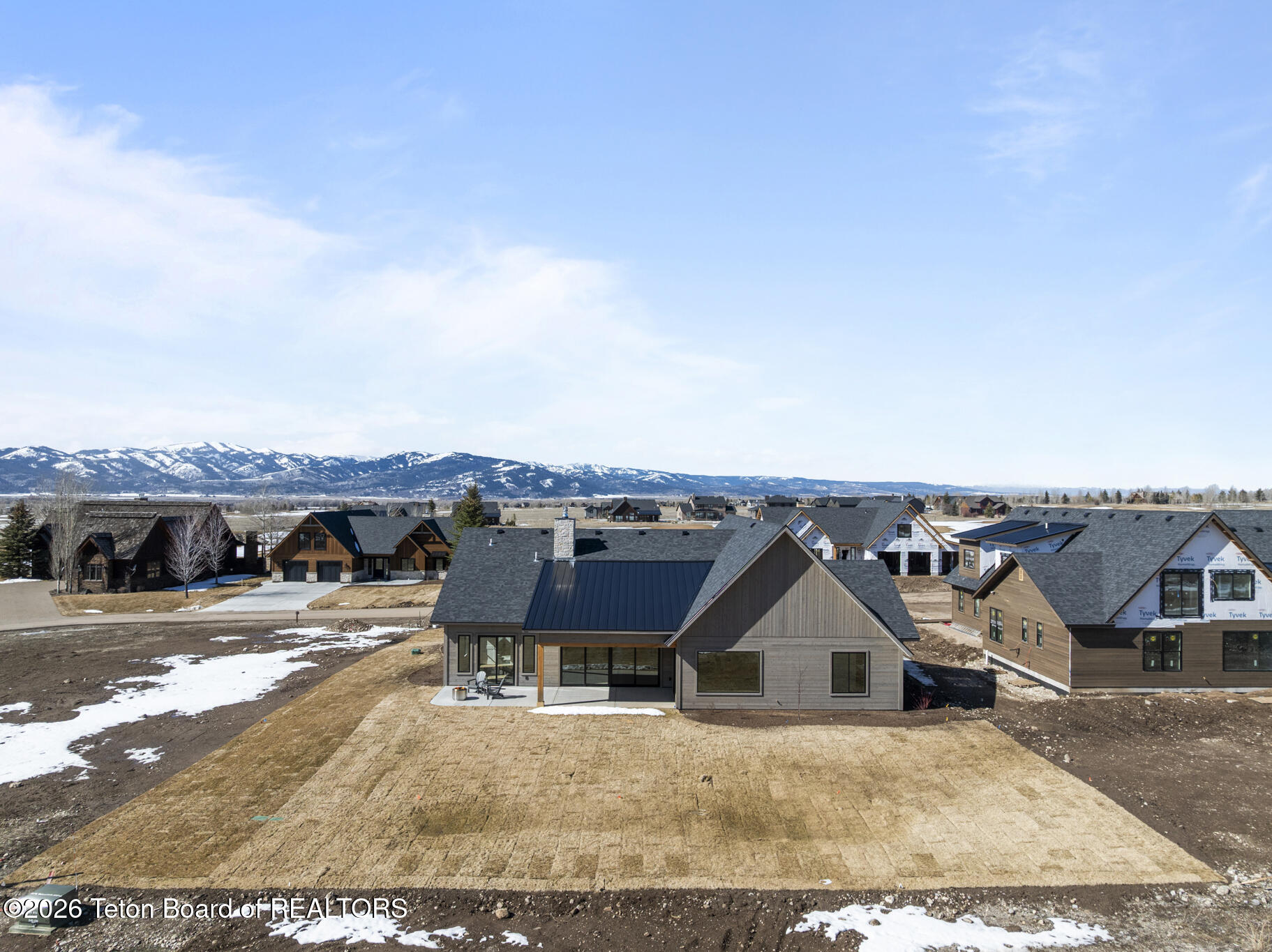 6373 Snow Goose Circle Victor, ID 83455 - Photo 58 of 59 High view back of house 2