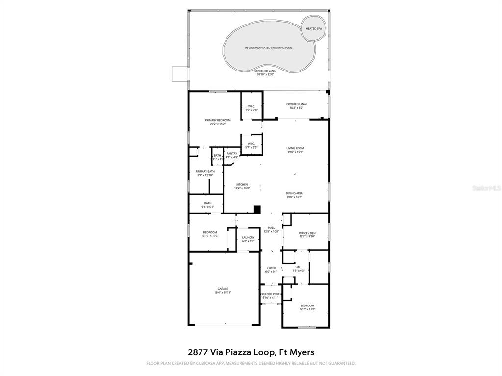 2877 Via Piazza Loop Fort Myers, FL 33905 - Photo 39 of 39 a picture of a bench in front of a door