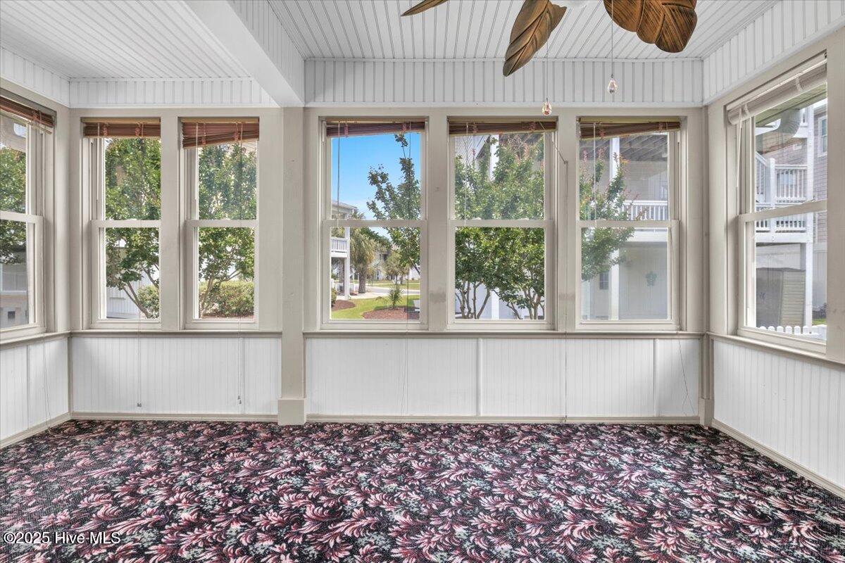 734 Sloop Pointe Lane Kure Beach, NC 28449 - Photo 28 of 54 Glassed in Rear Porch