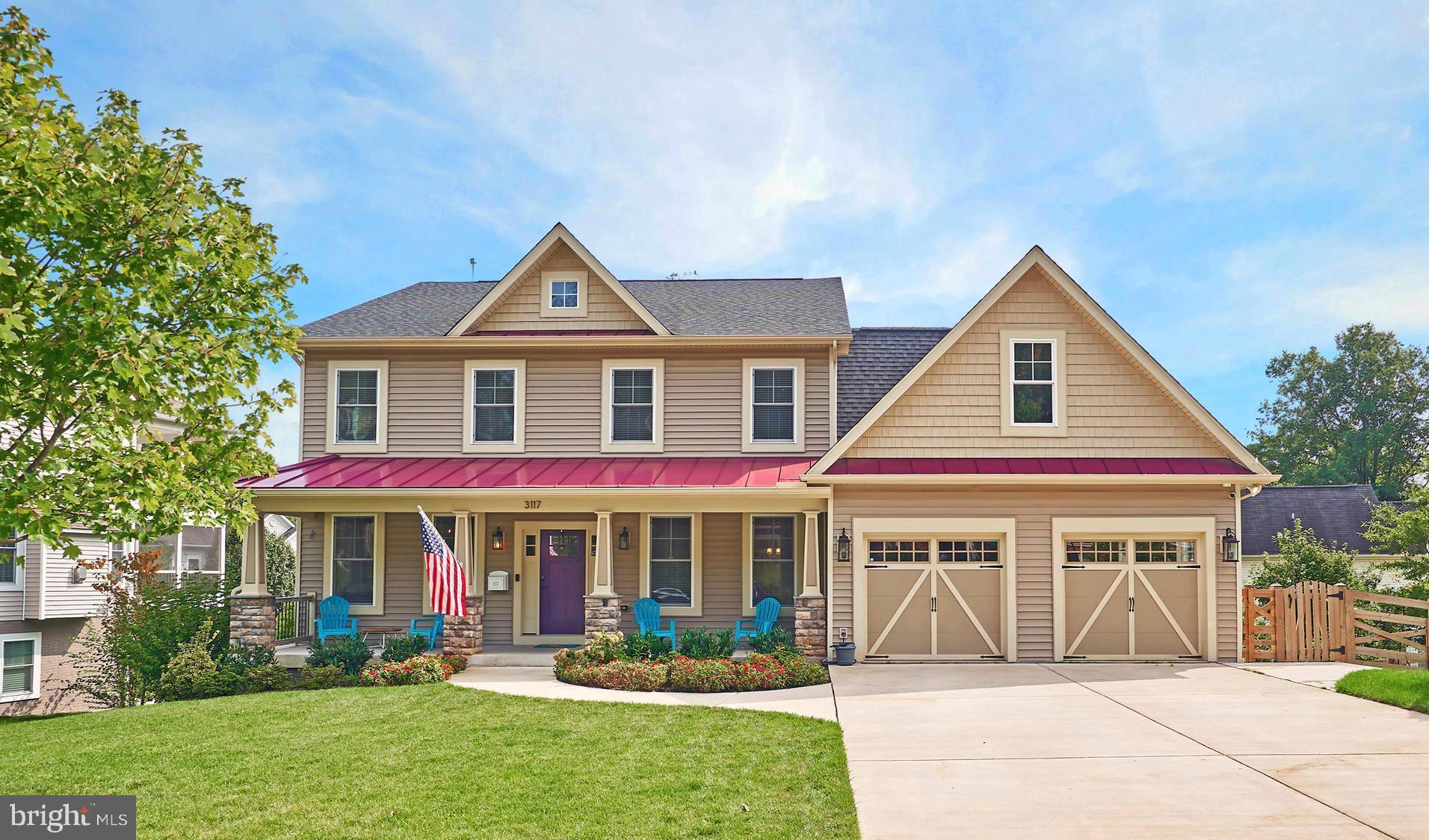 3117 Spring Drive Alexandria, VA 22306 - Photo 1 of 48 Charming exterior - parking for 6 cars in driveway