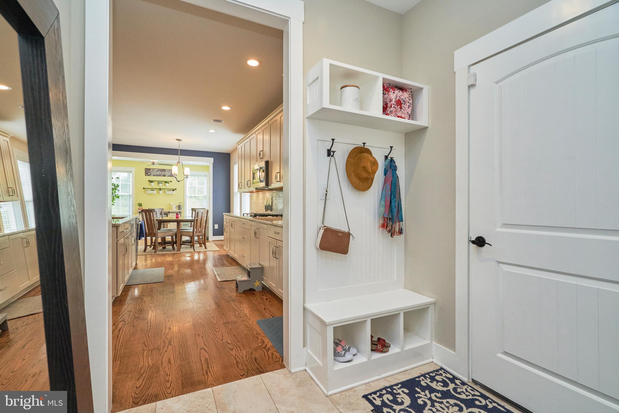 3117 Spring Drive Alexandria, VA 22306 - Photo 17 of 48 Entry area off of garage- lovely tile floor