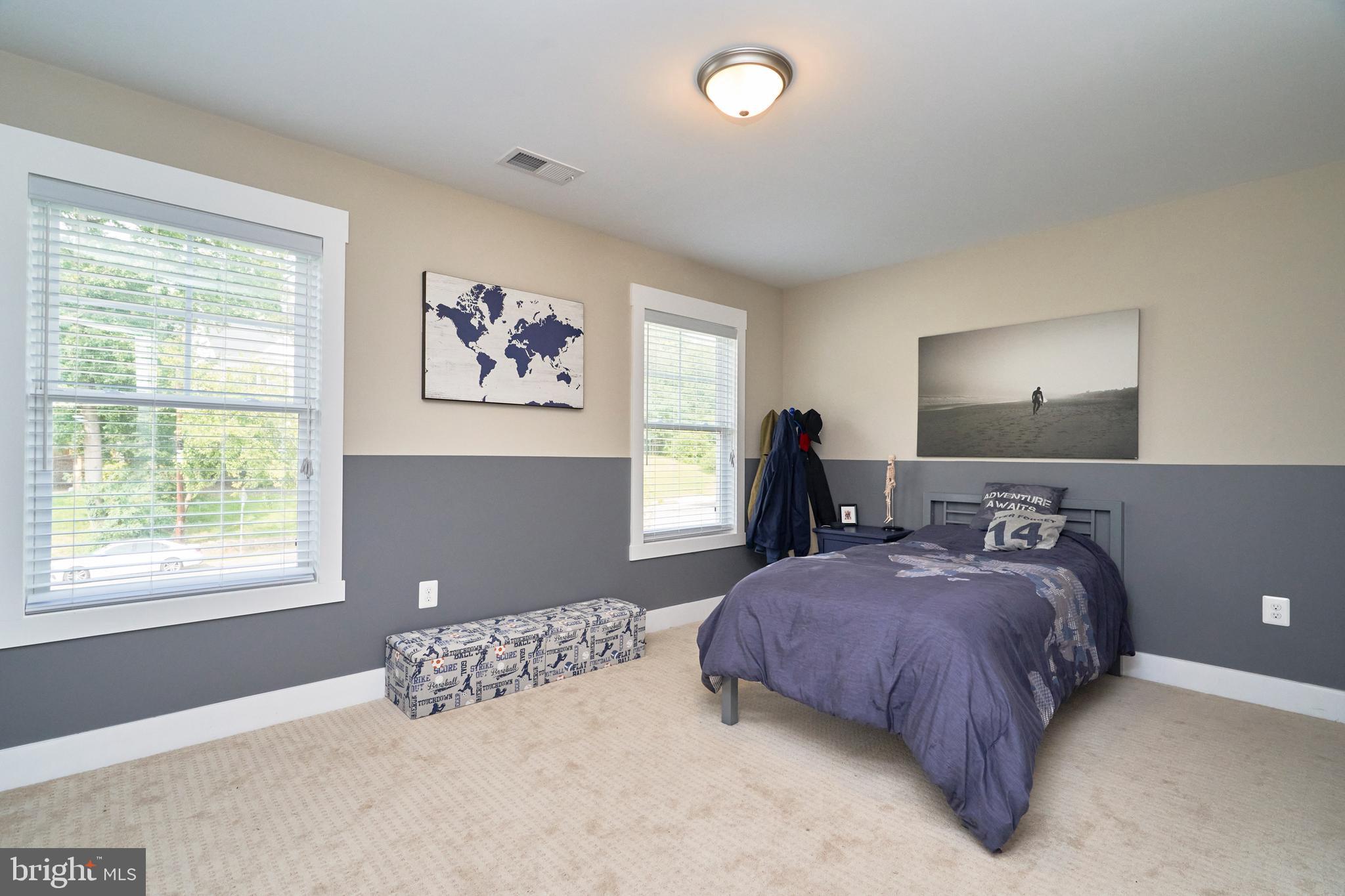 3117 Spring Drive Alexandria, VA 22306 - Photo 24 of 48 Front bedroom - 2 windows, large closet