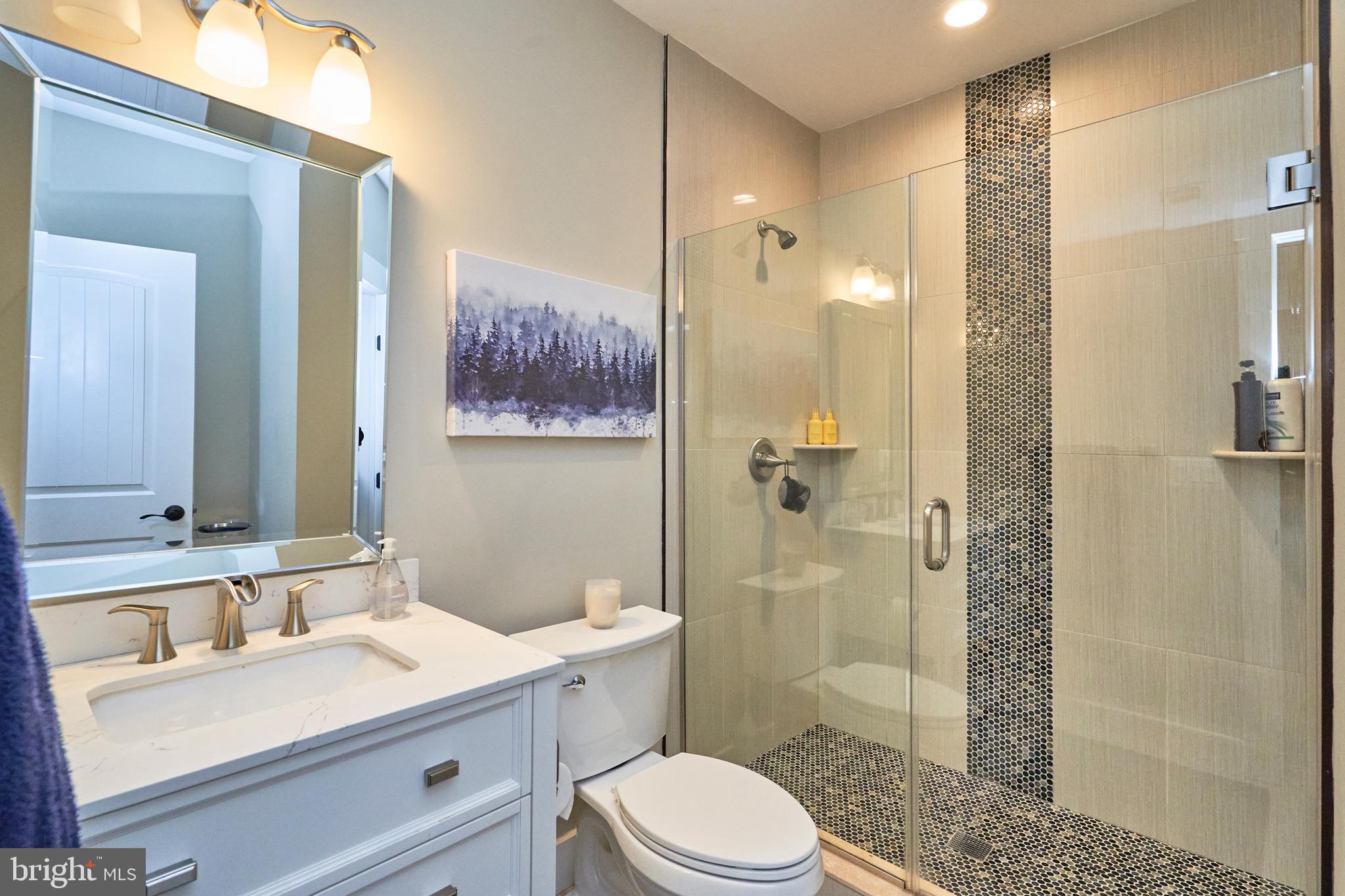 3117 Spring Drive Alexandria, VA 22306 - Photo 37 of 48 Lower level custom full bath! Pretty