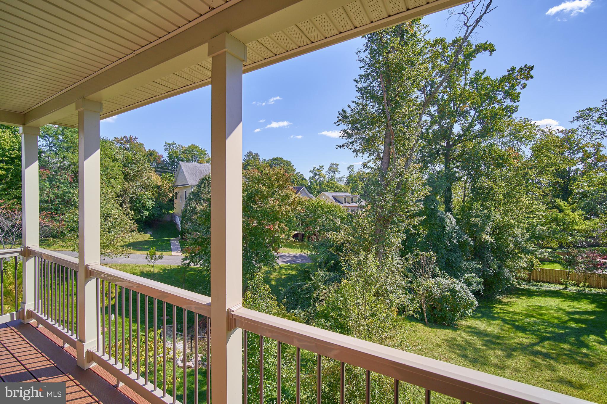 3117 Spring Drive Alexandria, VA 22306 - Photo 41 of 48 Treed view - one of the highest points in FFX