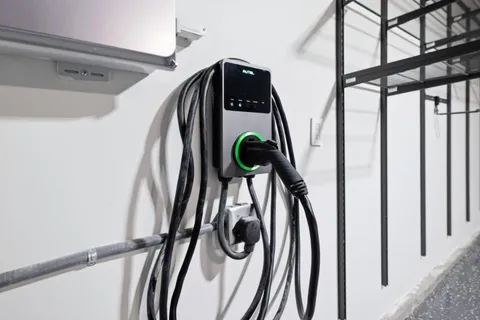 a car parked on the side of a street