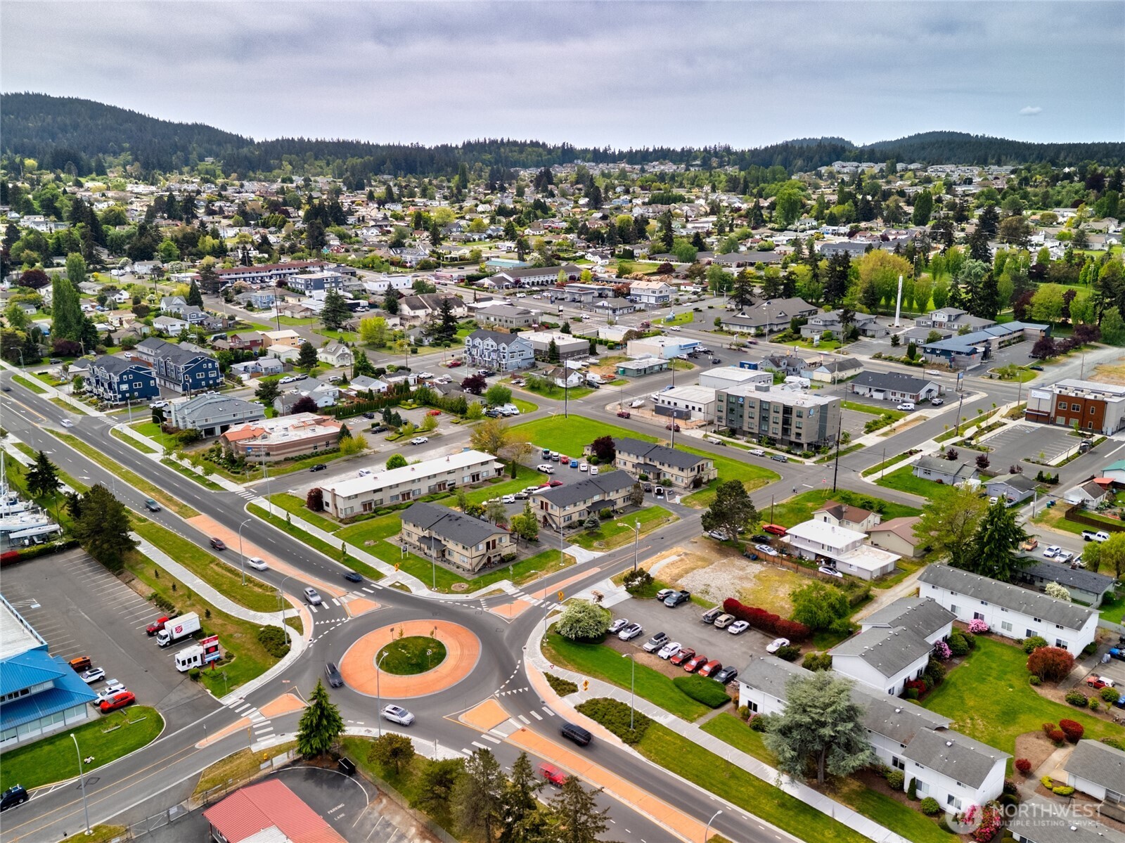 810 30th Street Anacortes, WA 98221 - Photo 20 of 20 an aerial view of residential houses with outdoor space