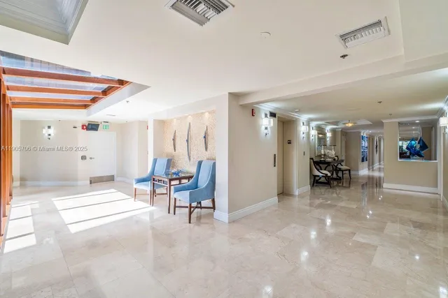 a view of a lake with a big yard