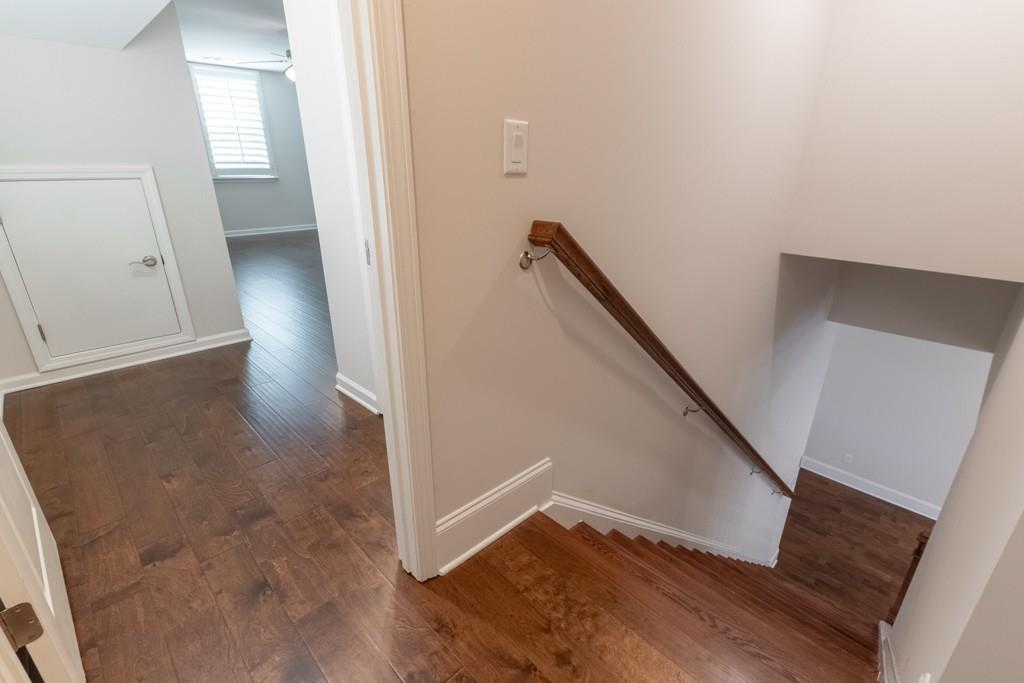601 Cork Street Woodstock, GA 30188 - Photo 37 of 52 a view of a hallway view with staircase