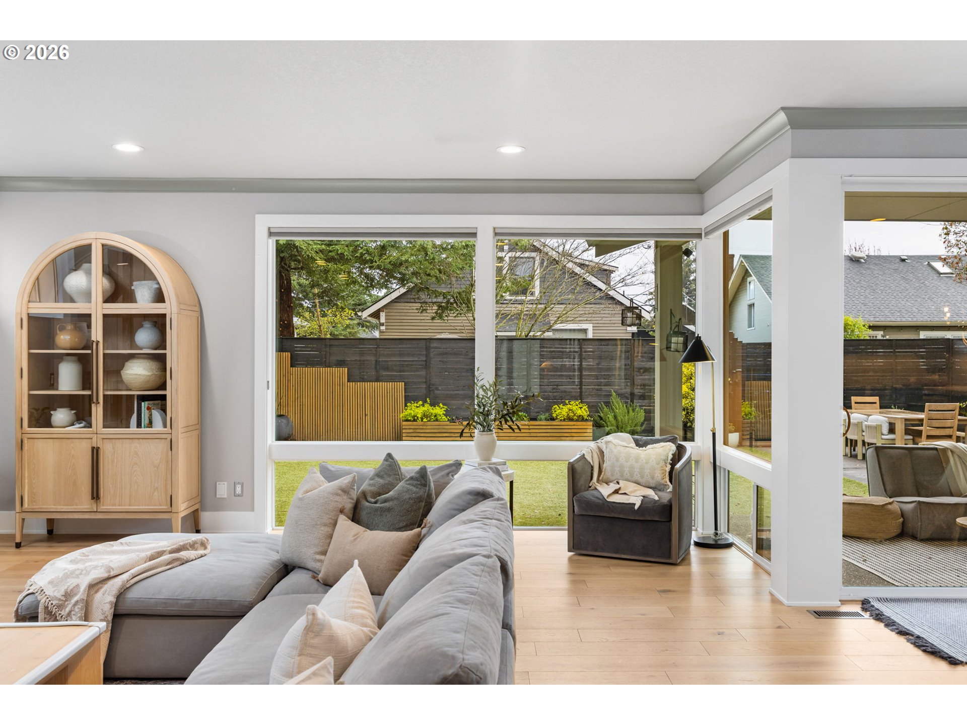 2025 North Alberta Street Portland, OR 97217 - Photo 13 of 48 a living room with furniture and a large window