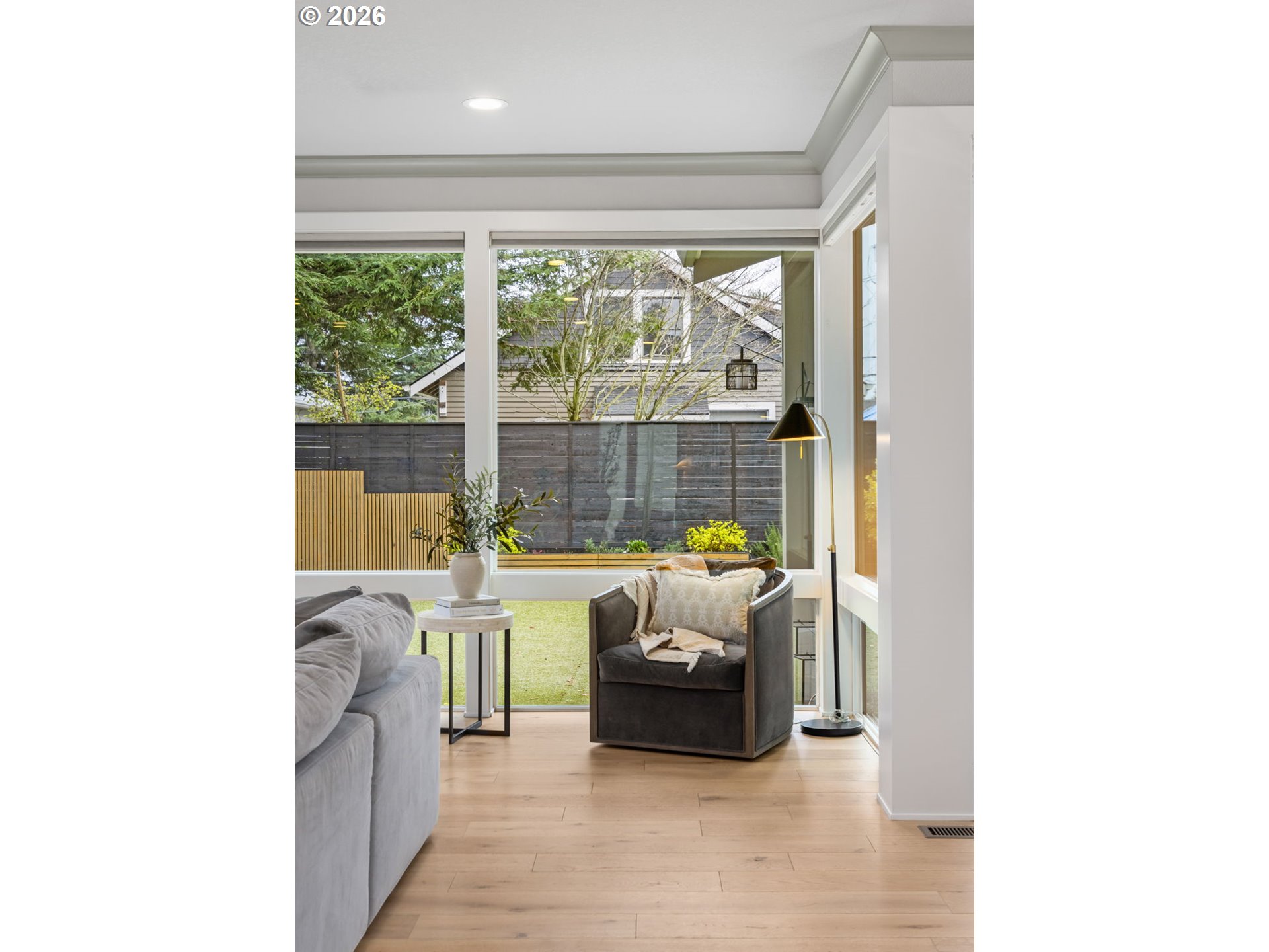 2025 North Alberta Street Portland, OR 97217 - Photo 14 of 48 a living room with furniture and a large window