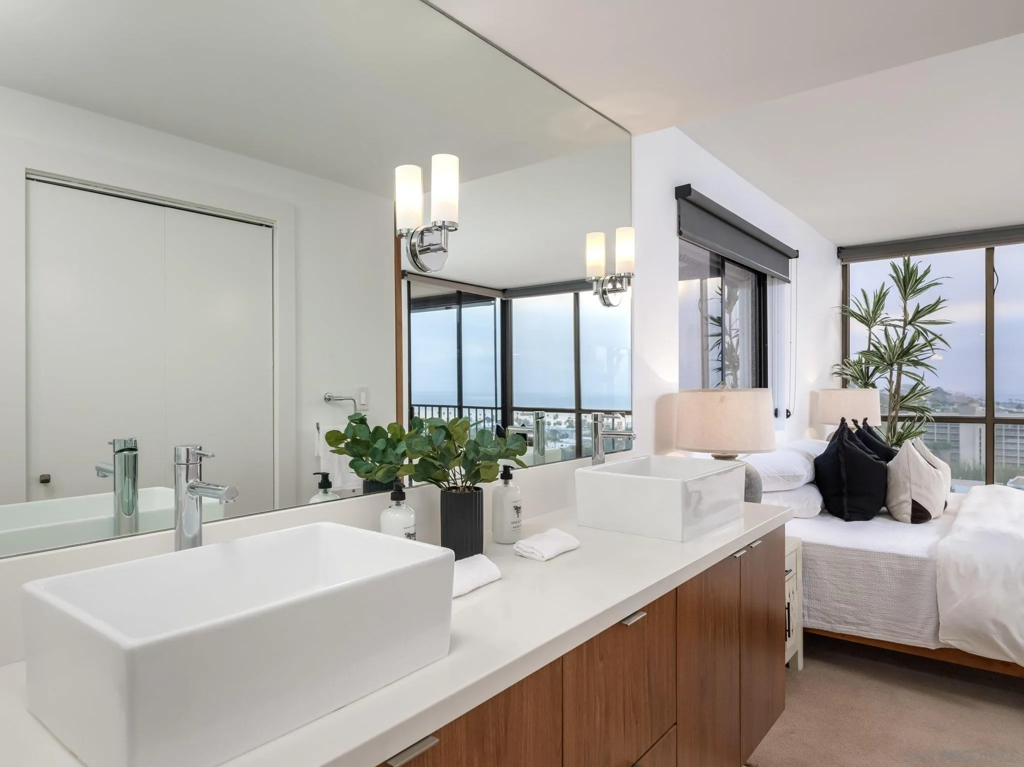 2500 Torrey Pines Road, Unit 1001 La Jolla, CA 92037 - Photo 21 of 30 a view of living room with furniture and a large window