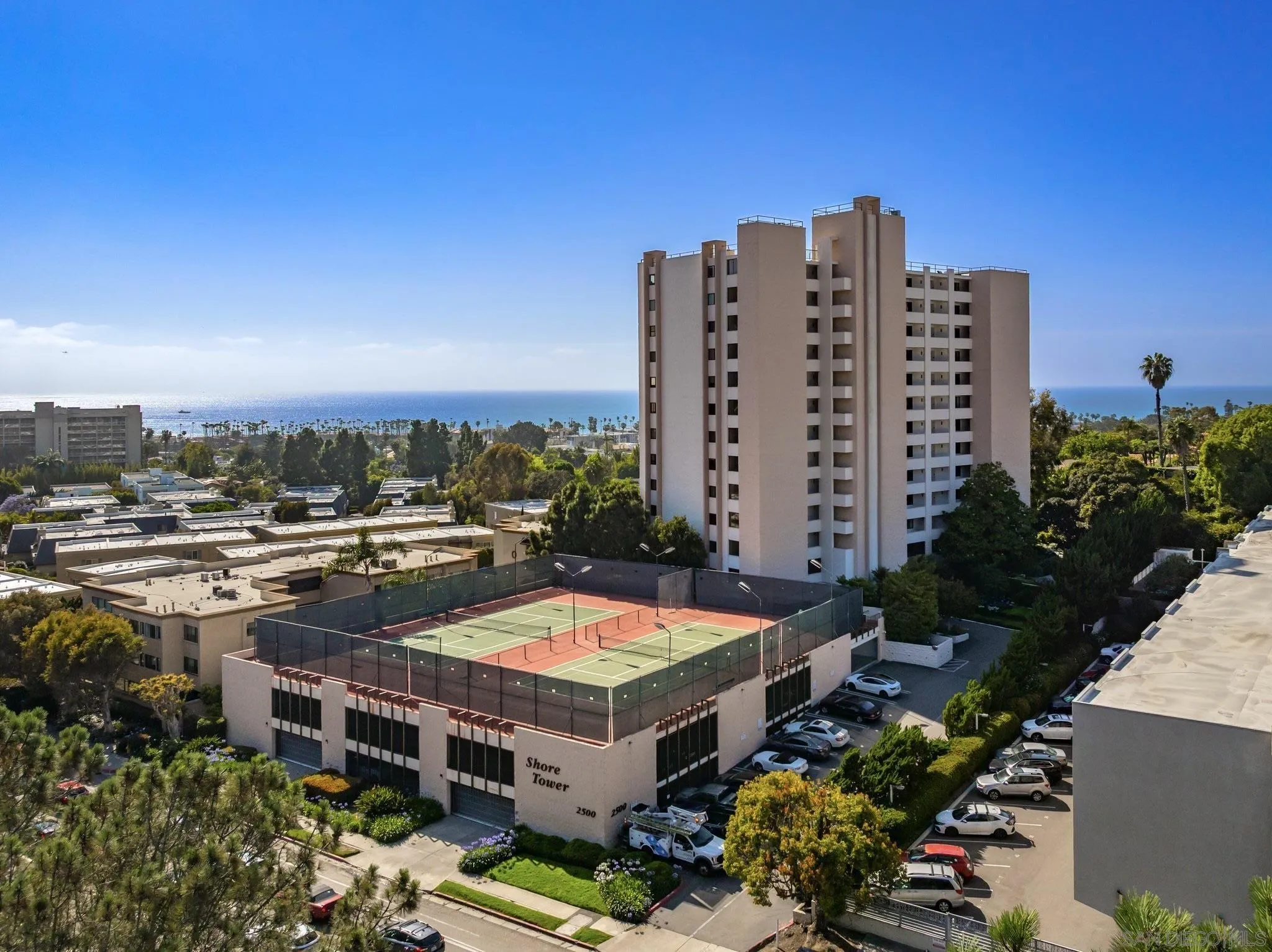 2500 Torrey Pines Road, Unit 1001 La Jolla, CA 92037 - Photo 27 of 30 a view of a city with tall buildings