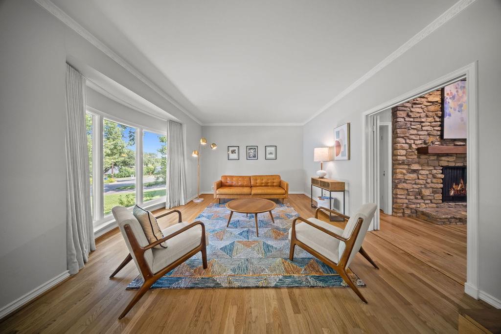 11714 El Hara Circle Dallas, TX 75230 - Photo 15 of 40 a living room with furniture and a window