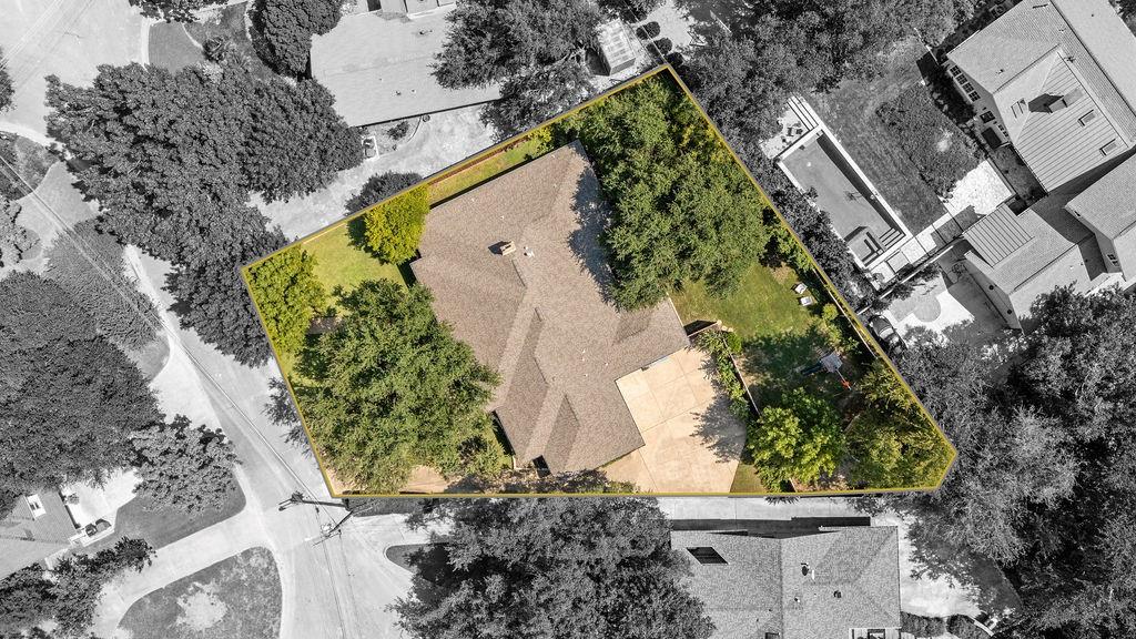 11714 El Hara Circle Dallas, TX 75230 - Photo 38 of 40 a view of swimming pool with a yard